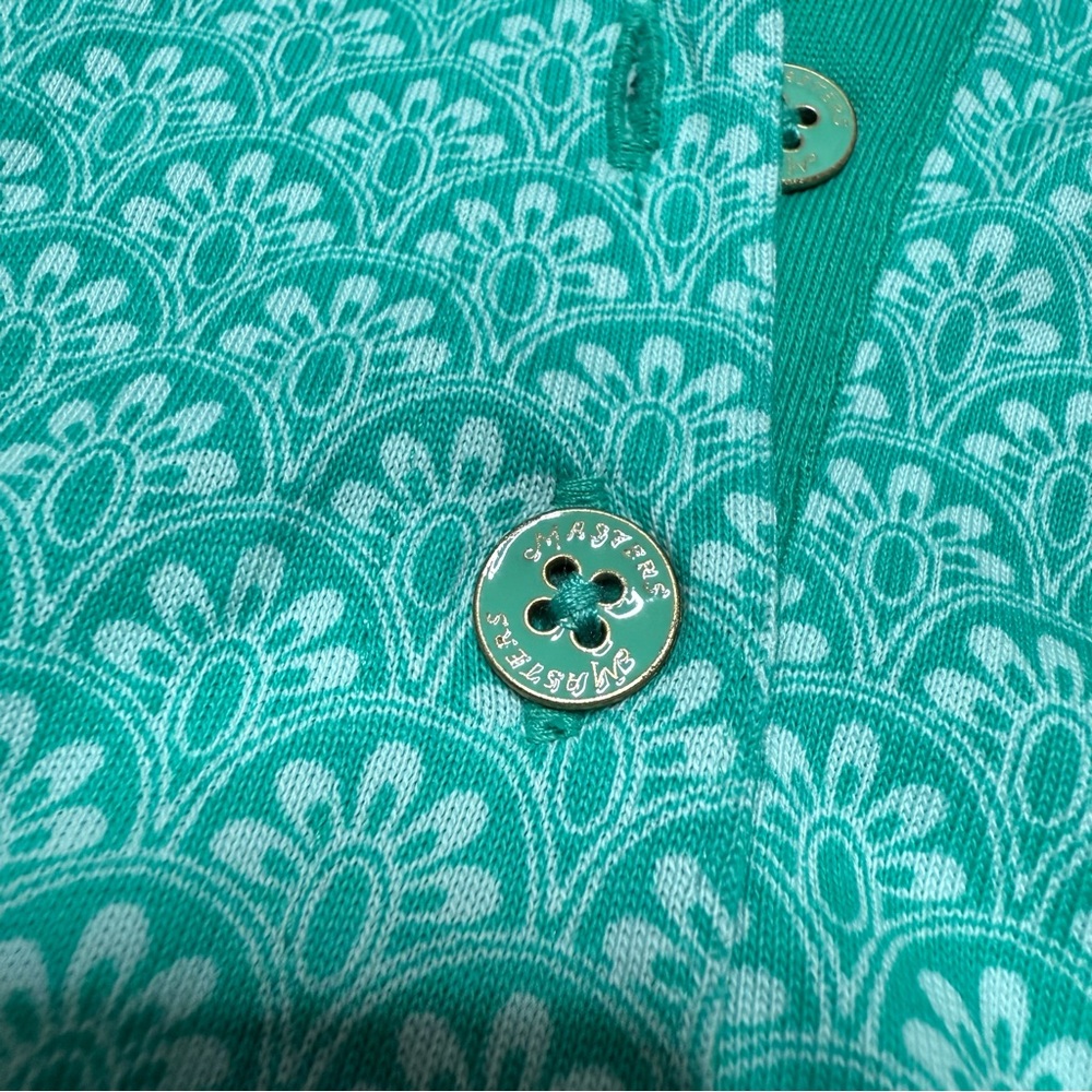 Magnalia Lane Masters Sleevless Teak Top Teal - Picture 5 of 9